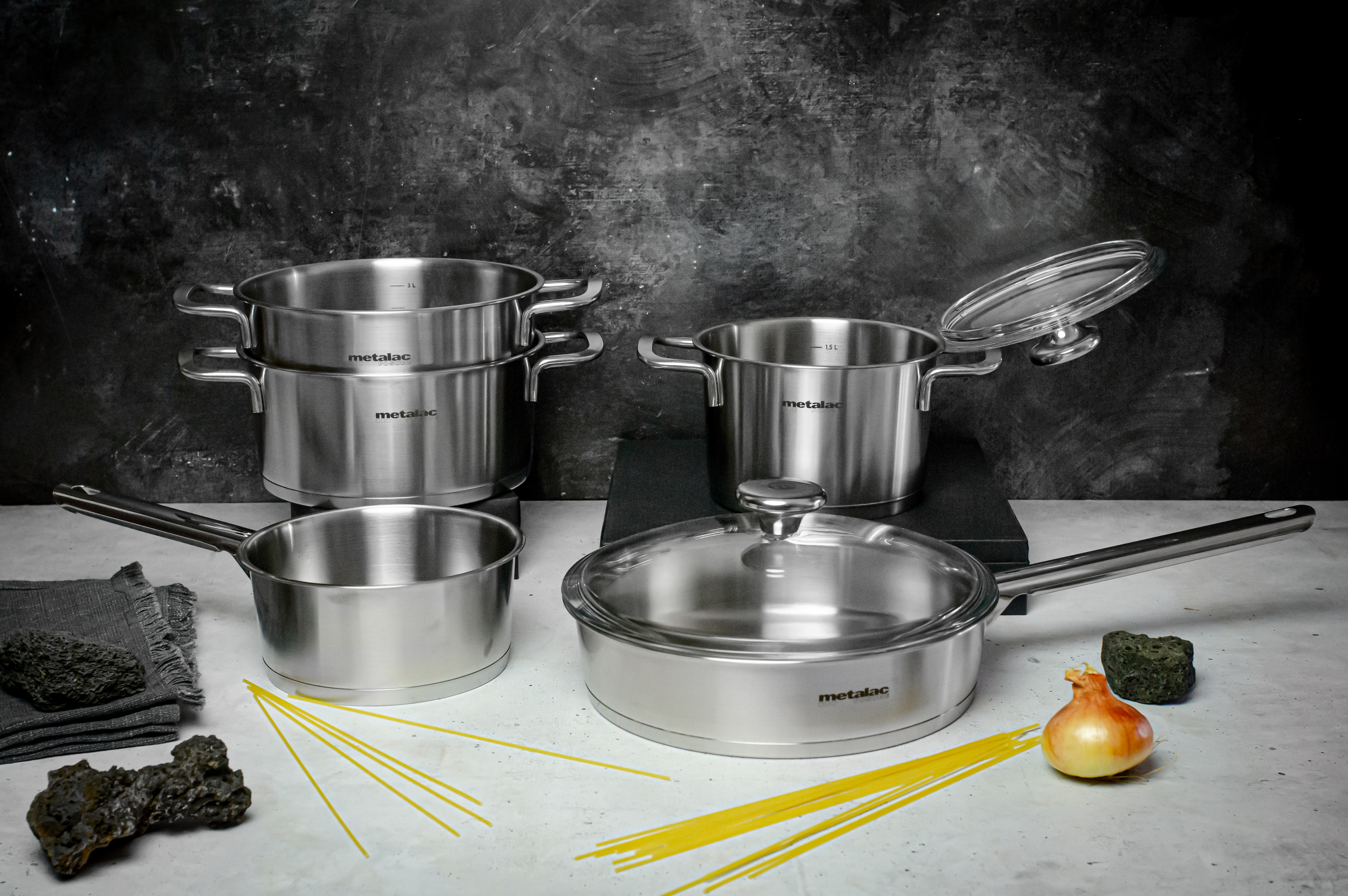 KULINARIA и SANTINO - посуда из нержавеющей стали с капсульным дном