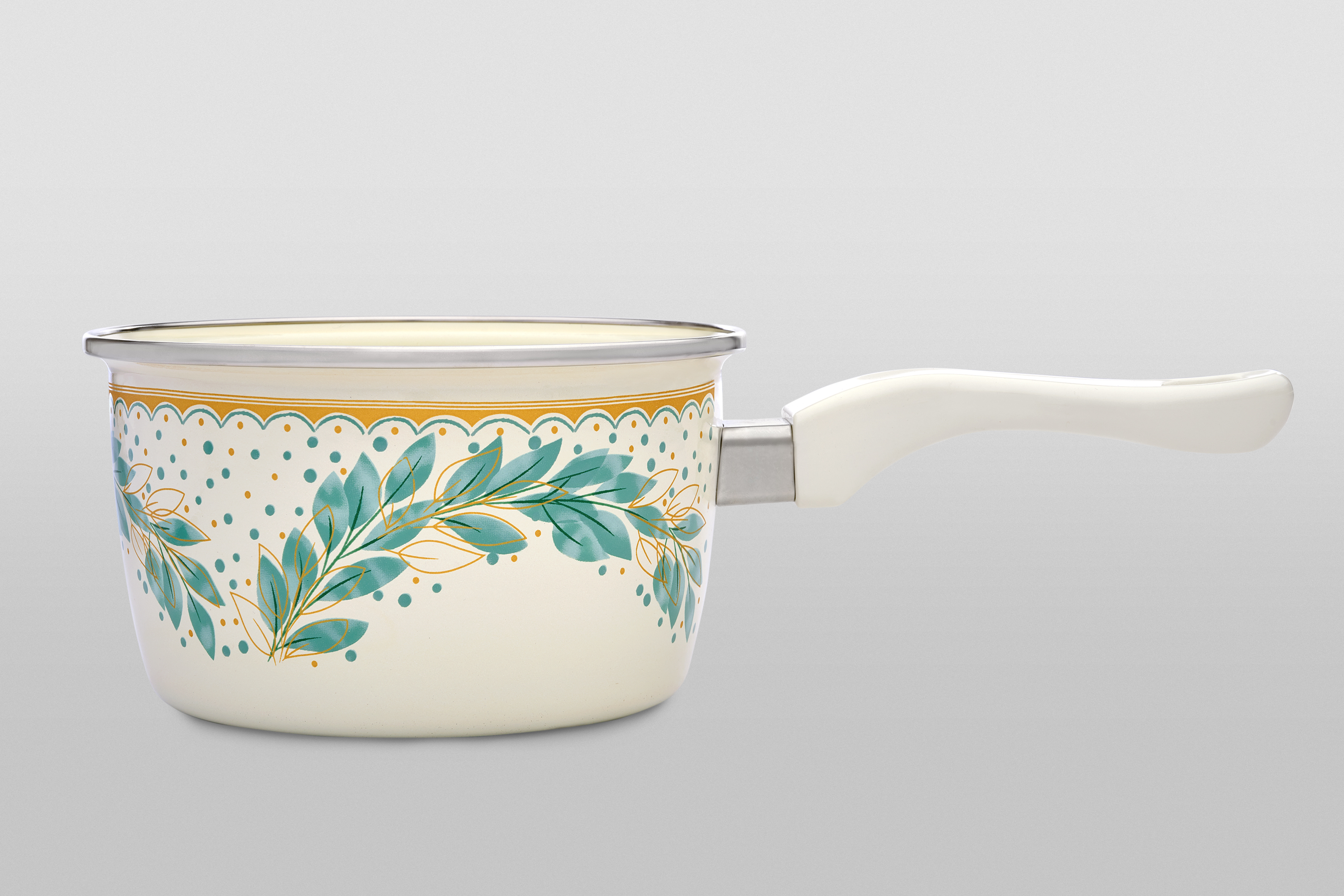 Ковш эмалированный с бакелитовой ручкой, 1.9 л