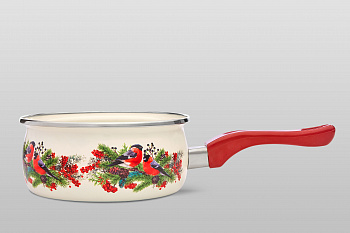 Ковш эмалированный с бакелитовой ручкой, 1.5 л